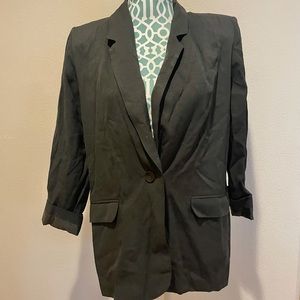 Liz Baker Essentials Black Petite Blazer